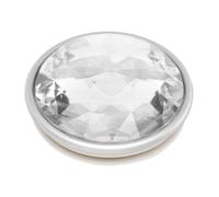 Supporto PopSockets Adesivo Disco Crystal Silver