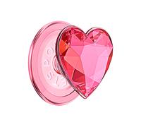 SUPPORTO POPSOCKETS PopGrip Premium MagSafe cuore cristallo rosa