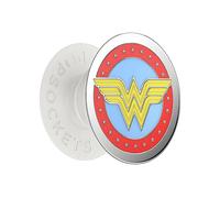 PopSockets PopGrip - Supporto e Grip per Smartphone e Tablet con Top Intercambiabile - Smalto Wonder Woman