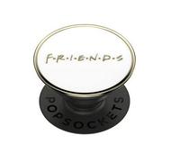 PopSockets PopGrip - Impugnatura con Top Intercambiabile per Smartphone e Tablet - Motivo Friends