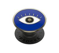 PopSockets, PopGrip per smartphone Premium Enamel Evil Eye, Blu