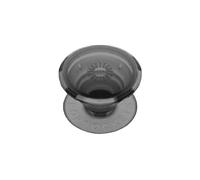 PopSockets Grip Adesivo per Smartphone, Supporto, Cavalletto, Black - Translucent Black Smoke