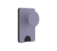 PopSockets - Portafoglio per telefono con impugnatura espandibile, porta carte per telefono, compatibile con ricarica wireless e MagSafe, viola crepuscolo (Dusk)