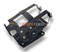 Supporto porta batteria compatibile con BSA M20 M21 verniciato nero 66-4870