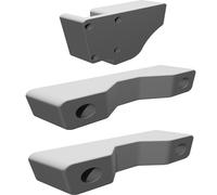 Supporto Porta Blocca Disco per Yamaha MT-03 Pedana Passeggero Lucchetto 5mm