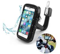 Supporto porta cellulare moto scooter snodabile waterproof smartphone cerniera