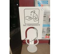 SUPPORTO PORTA DISPENSER FLACONE PARETE MURO GEL SAPONE mani