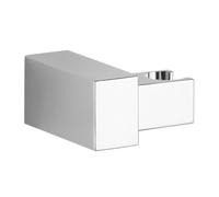 Supporto porta doccia gancio girevole quadro in abs cromo per doccia bagno vasca