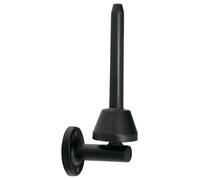 Supporto Porta Flauto Traverso per Montaggio a Parete in Metallo Robusto Nero