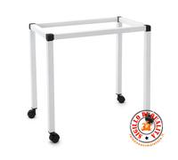 Supporto Porta gabbie 60 metallo Roditori ideale per Easy 60, Ronny 60 con ruote