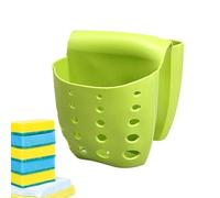 Supporto porta lavabo - organizzatore in silicone con fori di scarico | Cestino per filtro e scarico del , spugna da cucina, supporto laterale per spugna, organizzatore per spugne e accesso