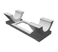 Supporto Porta Pietra Affilatura per DMT Dia-Sharp Affilacoltelli Stampato 3D