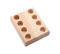 Supporto Porta Pinze,Base in legno multifessura - Organizer per attrezzi manuali,per garage, armadietto, servizio di meccanica e assistenza, edilizia e costruzione, cantiere, lavoro, officina, laborat