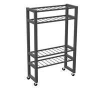 Supporto porta-racchette da tennis, carrello espositivo for racchette da badminton, carrello mobile indipendente for attrezzature sportive, grande capacità, for palestra domestica, salvaspazio.