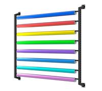 Supporto porta rotolo di tessuto da parete, supporto porta rotolo di tessuto da parete, supporto porta vinile per auto in metallo alto 160/210 cm, supporto portaoggetti da parete multiuso con ast