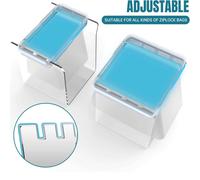 Supporto Porta Sacchetti Freezer per Conservare Frutta e Verdura Tritata