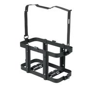 Supporto porta tanica benzina in acciaio nero universale TANICA CARBURANTE MOTO