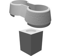 Supporto Portabicchieri per Kit Vivavoce Supertooth Buddy Peugeot 308