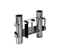 Supporto portacanne da riposo 2 posti acciaio inox