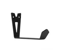 Supporto portacasco porta oggetti da muro in acciaio nero casco jet integrale