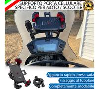 SUPPORTO PORTACELLULARE MANUBRIO PER CAGIVA K3 50 PORTA CELLULARE SMARTPHONE