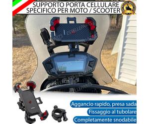 SUPPORTO PORTACELLULARE MANUBRIO PER MALAGUTI RTS 50 PORTA CELLULARE SMARTPHONE
