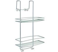 SUPPORTO PORTAFLACONI A 2 PIANI PER DOCCIA A SELLA ONDA cm.26x20x58 FER-324304