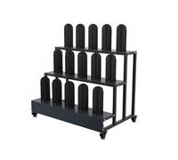 Supporto Portaoggetti In Tessuto A 2/3 Strati, Supporto For Pellicola In Ferro For Auto Che Cambia Colore, Supporto For Pellicola In Vinile Mobile A 360°(75x48x73cm)