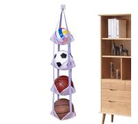 Supporto portaoggetti per palloncini, portaoggetti per palloni sportivi | Mount Basll Storagè per pallacanestro, calcio, pallavolo, animali in peluche, giocattoli, casa, garage, camerette, camerette