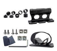 Supporto Portapacchi per Bicicletta,Supporto Posteriore Portapacchi Per Mountain Bike - Attacco Multiuso per Borsoni e Accessori Ideale per Ciclisti Principianti ed Esperti
