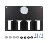 Supporto portaspazzole per tagliacapelli montato a parete con portaoggetti multifunzionale per tagliacapelli elettrico