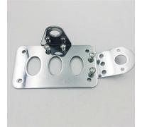 Supporto Portatarga Moto In Chrome Per Harley Bobber Chopper Chrome