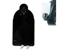Supporto Portatarga Universale per Scooter Elettrici, Compatibile con Xiaomi MI M365, MI M365 Pro, M187, Materiale Acrilico Nero, Incluso Kit di Montaggio con Viti, Design Antishock
