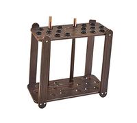 Supporto portatile da pavimento per 18 stecche e accessori, perfetto per stecche da biliardo e club, design durevole per una facile conservazione e visualizzazione