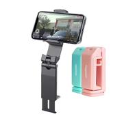 Supporto portatile da viaggio per telefono, rotazione a 360, supporto universale per tablet, nero, rosa, ciano