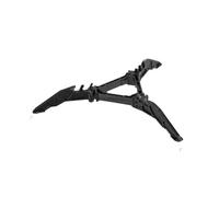 Supporto portatile for bombola di gas, treppiede universale, telaio pieghevole, base for fornello da campeggio all'aperto, forniture for campeggio(Black)