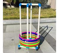Supporto portatile in PVC per esercizi in interni ed esterni, carrello facilmente mobile per attività in cortile e parco