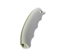 Supporto portatile in silicone per borse della spesa con scanalature per le dita per una migliore presa e distribuzione del peso (verde)