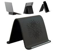 Supporto portatile in silicone per telefono, regolabile, multi-angolo, base antiscivolo, supporto da scrivania per cellulare, tablet, tavolo, palestra, vlogging, filmare, ufficio, casa, viaggi e