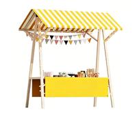 Supporto portatile per bancarella del mercato, carrello pieghevole per cibo da strada, cabina pop-up per mercato degli agricoltori, fiera dell'artigianato, bar per dessert per feste, facile