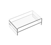 Supporto portatile per laptop - Ripiano per monitor a 2 livelli per scrivania e ufficio domestico, supporto regolabile per notebook, supporto di sollevamento ergonomico per scuola e lavoro