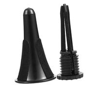 Supporto Portatile per Oboe e Clarinetto Base Antiscivolo | Treppiede Pieghevole Gambe Nascoste, Anello in Feltro Protettivo, Nero, per Prove e Sale Musicali