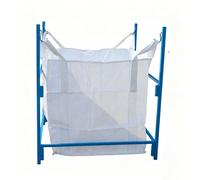 Supporto portatile per sacchi ad alta resistenza e portata elevata | Capacità di 1.000 kg (2.204 libbre), supporto per sacconi (Big Bag) per uso industriale(B)