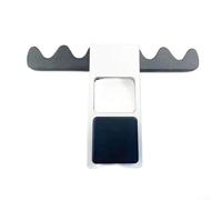 Supporto portatile per stecca da biliardo, pieghevole e ponderato, per 4 stecche, con porta gesso, in lega di alluminio, 180 x 120 mm