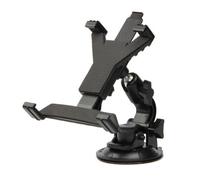 Supporto portatile per tablet da auto, supporto con ventosa potente per dispositivi da 6" a 10,5", snodo sferico girevole a 360 gradi, bracci