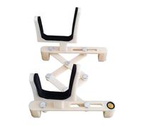 Supporto portatile regolabile per violino con staffa pieghevole imbottita morbida accessori per strumenti a corda Supporto da pavimento pieghevole
