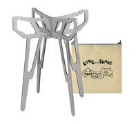 Supporto portatile Stove Pot - Stainless Steel Kettle Bracket Frame, Anti-Slip Cooking Holder, Compact Outdoor Stove Stand | Ideale per backpacking Picnic Barbecue Wilderness Adventures Travel