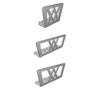 Supporto Portautensili per Set Bussole 34pz 3/8 Pollici Montaggio Parete Forato