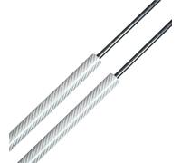 Supporto portellone Compatibile Con RX 3rd AL10 RX270 RX350 RX450H GGL15 SUV 2008-2015 Supporti Di Sollevamento Per Portellone Posteriore Molle A Gas Montanti Del Bagagliaio(Silver Carbon Fiber)
