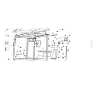 SUPPORTO POST. SOPRA SX ORIGINALE KUBOTA GIANNI FERRARI 95187100045